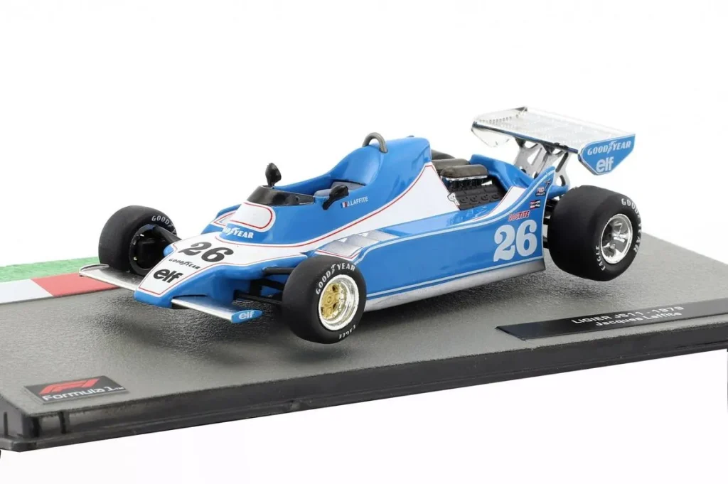 Model 1:43 Ligier JS11 #26 Jacques Laffite Formula One year 1979 Altaya