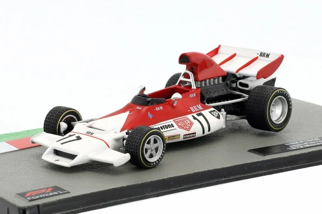 โมเดลรถ 1:43 BRM P160B #17 Jean-Pierre Beltoise ผู้ชนะ Monaco GP ฟอร์มูล่าวัน ปี 1972 Altaya