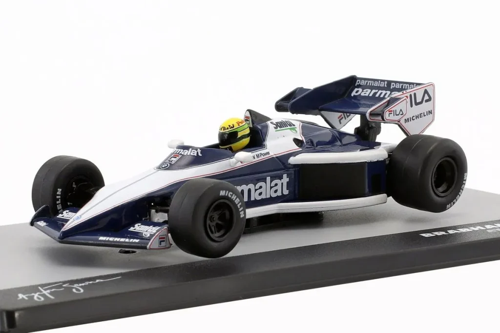 车型 1:43 Brabham BT52B Ayrton Senna 一级方程式年 1983 Altaya