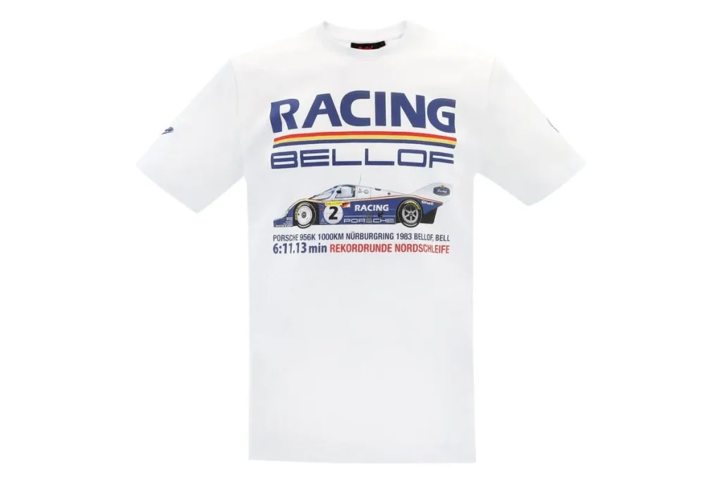T恤 Stefan Bellof Porsche 956K Rekordrunde 6:11.13 min Nürburgring 1983 尺码 M