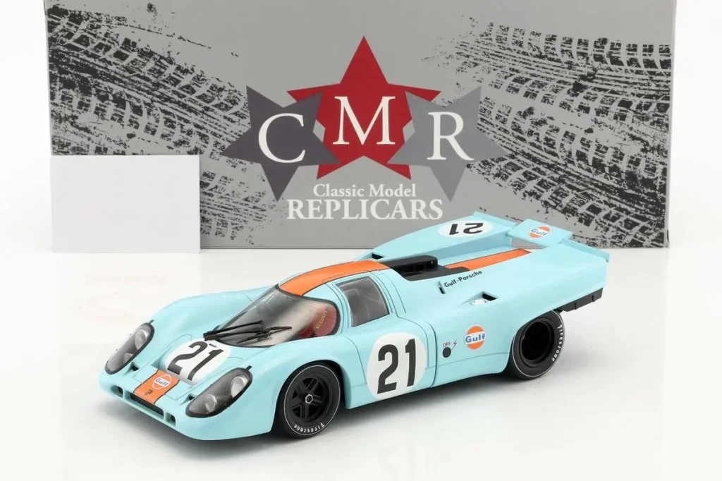 车型 1:18 Porsche 917K #21 Pedro Rodríguez, Leo Kinnunen 年 1970 CMR