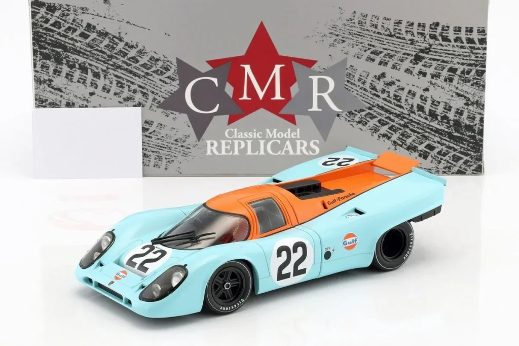 车型 1:18 Porsche 917K #22 David Hobbs, Mike Hailwood 24 小时勒芒年 1970 CMR
