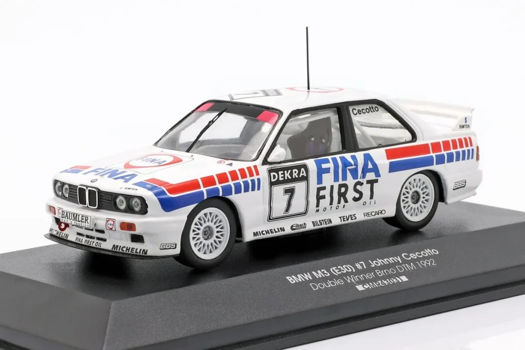 车型 1:43 BMW M3 (E30) Sport Evolution #7 Johnny Cecotto DTM 年 1992 CMR