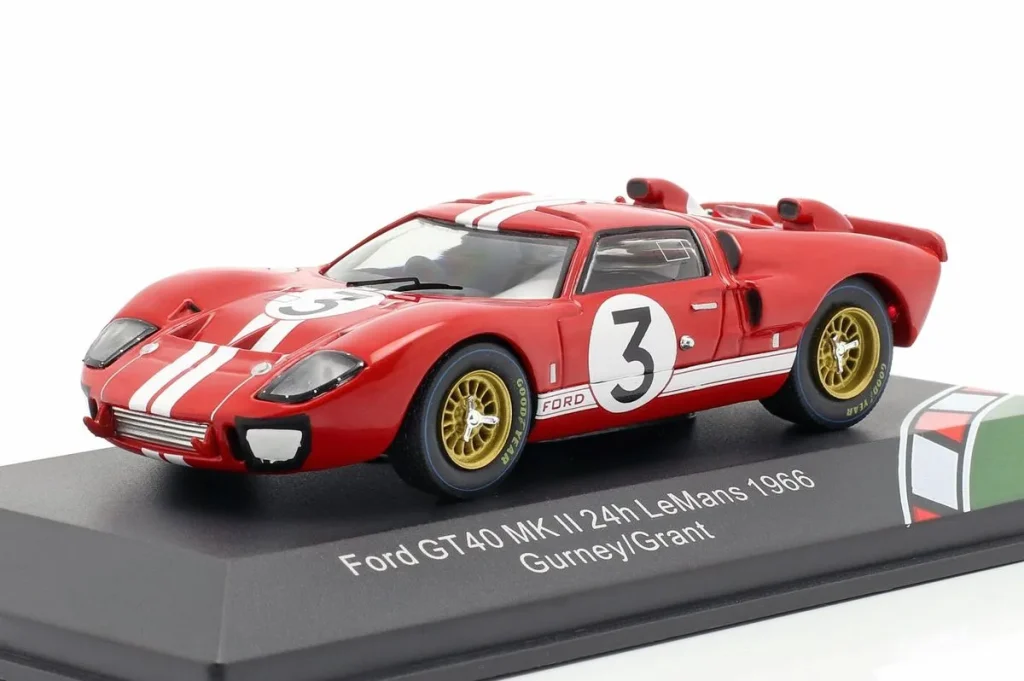 车型 1:43 Ford GT40 MK II #3 Dan Gurney, Jerry Grant 24 小时勒芒年 1966 CMR