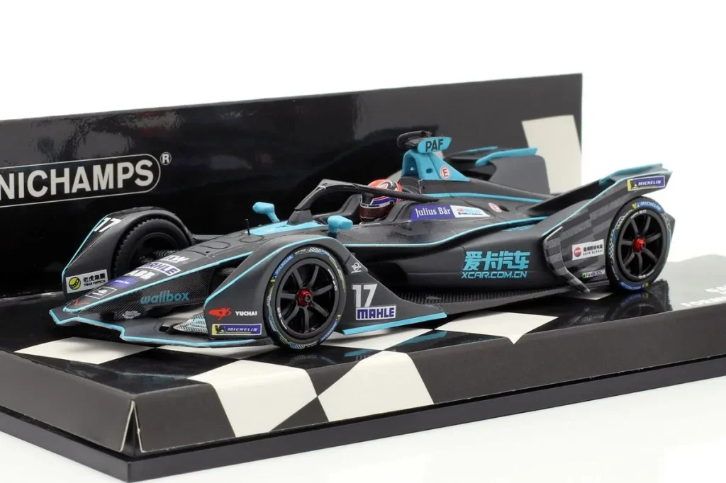 โมเดลรถ 1:43 Venturi VFE05 #17 Gary Paffett ฟอร์มูล่าอี ปี 2018 Minichamps