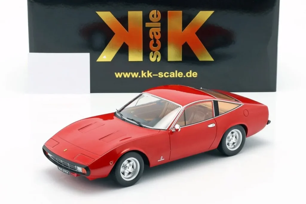 车型 1:18 Ferrari 365 GTC4 年 1971 红色 KK-Scale
