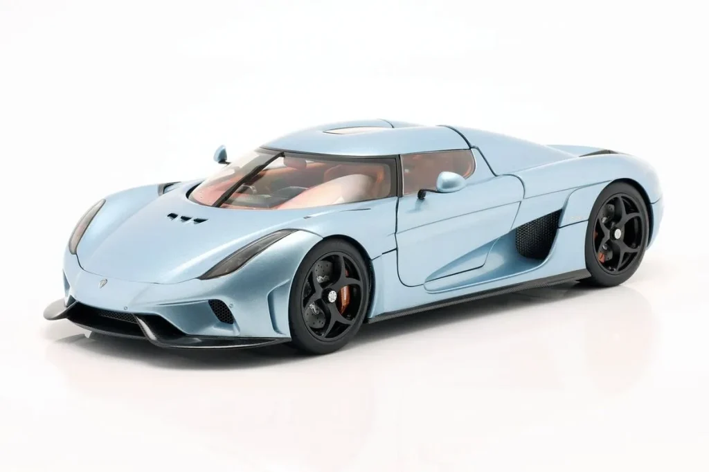 车型 1:18 Koenigsegg Regera 年 2016 蓝色 AUTOart