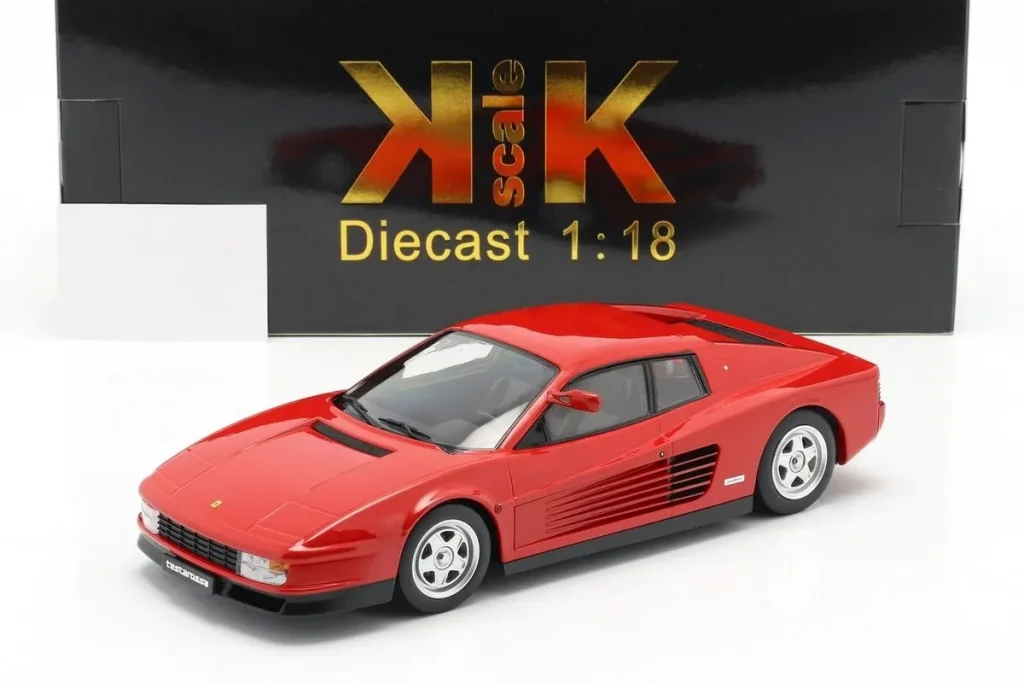 车型 1:18 Ferrari Testarossa Monospecchio 年 1984 红色 KK-Scale