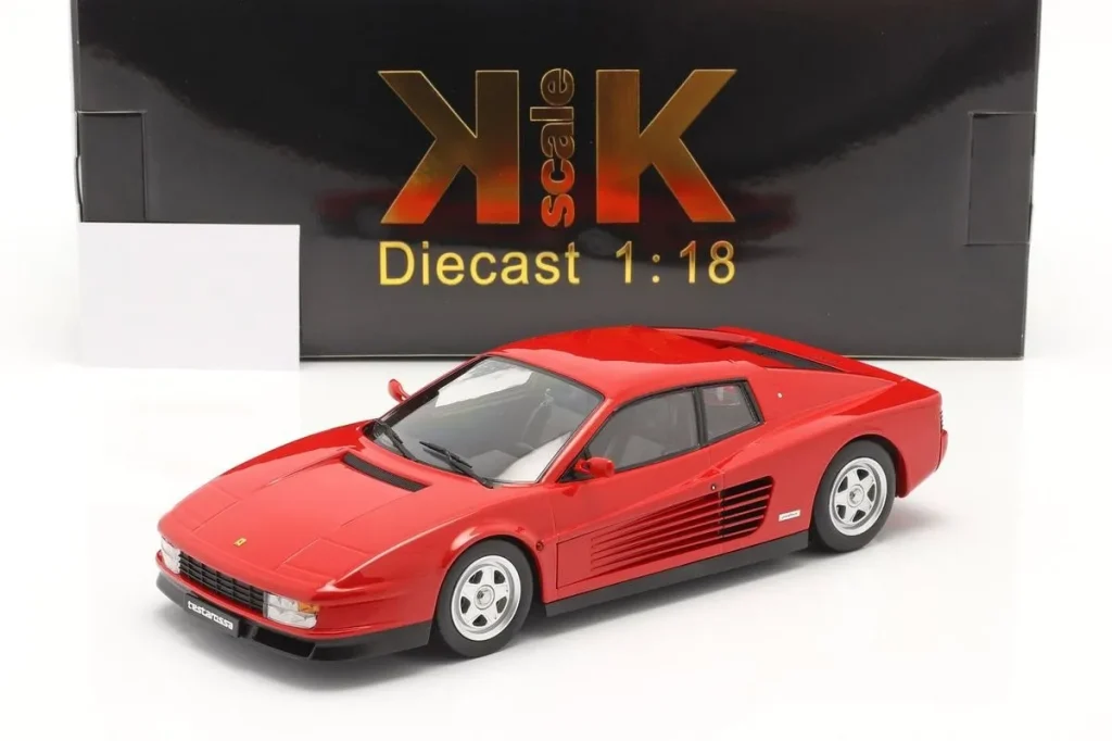 车型 1:18 Ferrari Testarossa 年 1986 红色 KK-Scale