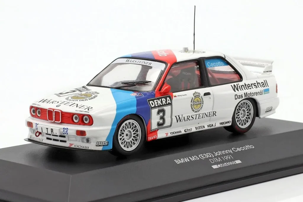 车型 1:43 BMW M3 (E30) Sport Evolution #3 Johnny Cecotto DTM 年 1991 CMR