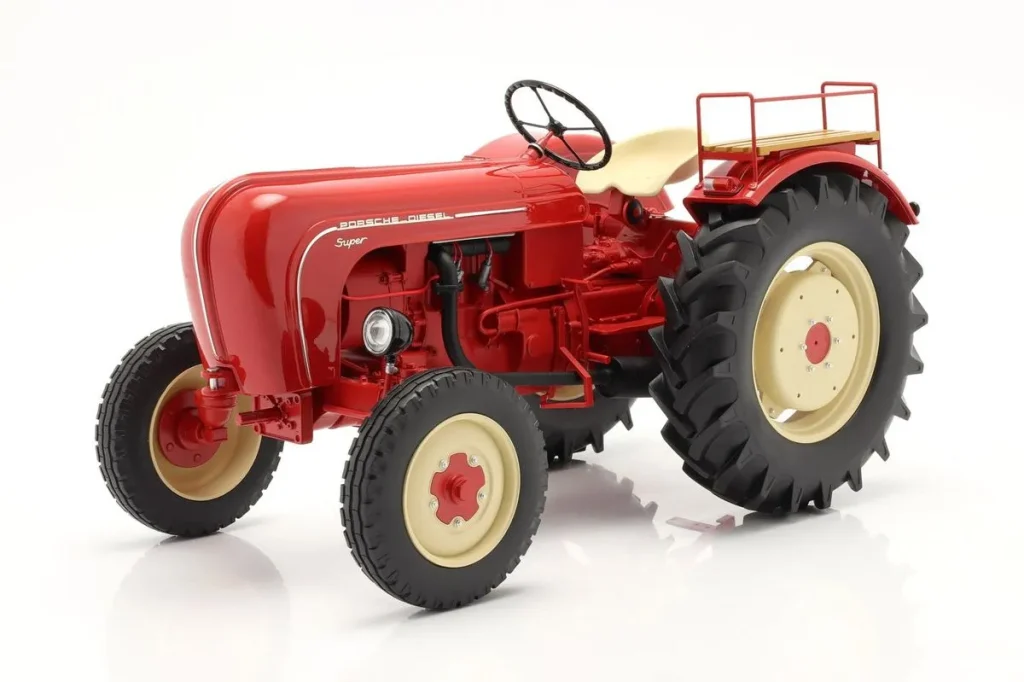 车型 1:8 Porsche Super Traktor 年 1958 红色 Minichamps