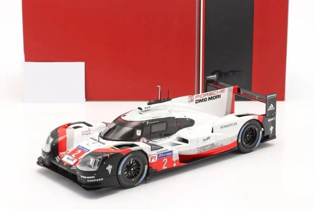 车型 1:18 Porsche 919 Hybrid #2 Timo Bernhard, Brendon Hartley, Earl Bamber 24 小时勒芒年 2017 Ixo IXOSP919-1816