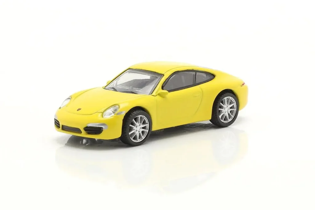 车型 1:87 Porsche 911 (991) Carrera S 黄色 Schuco