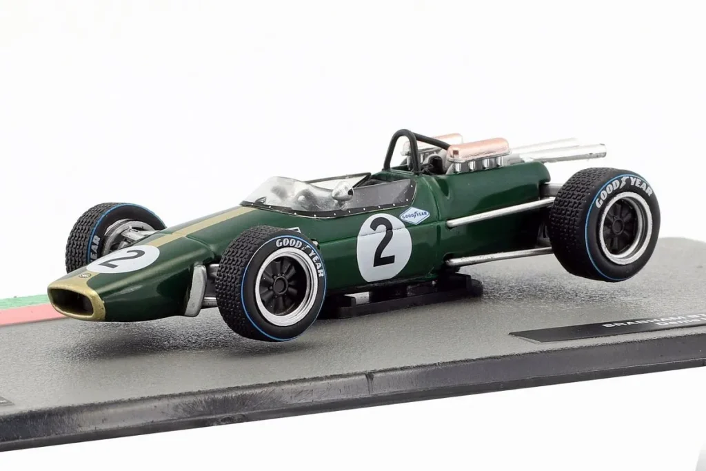 车型 1:43 Brabham BT24 #2 Denis Hulme 一级方程式年 1967 Altaya
