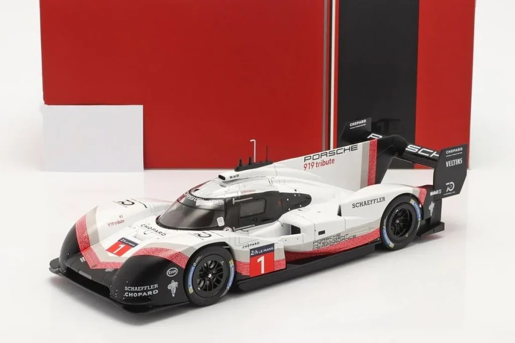 车型 1:18 Porsche 919 Hybrid Evo #1 Neel Jani Porsche 919 Tribute Tour Rekordrunde Spa-Francorchamps 年 2018 Ixo