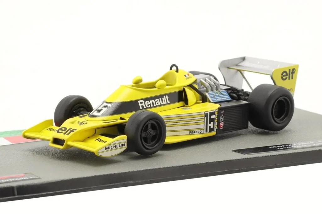 车型 1:43 Renault RS01 #15 Jean-Pierre Jabouille 一级方程式年 1977 Altaya