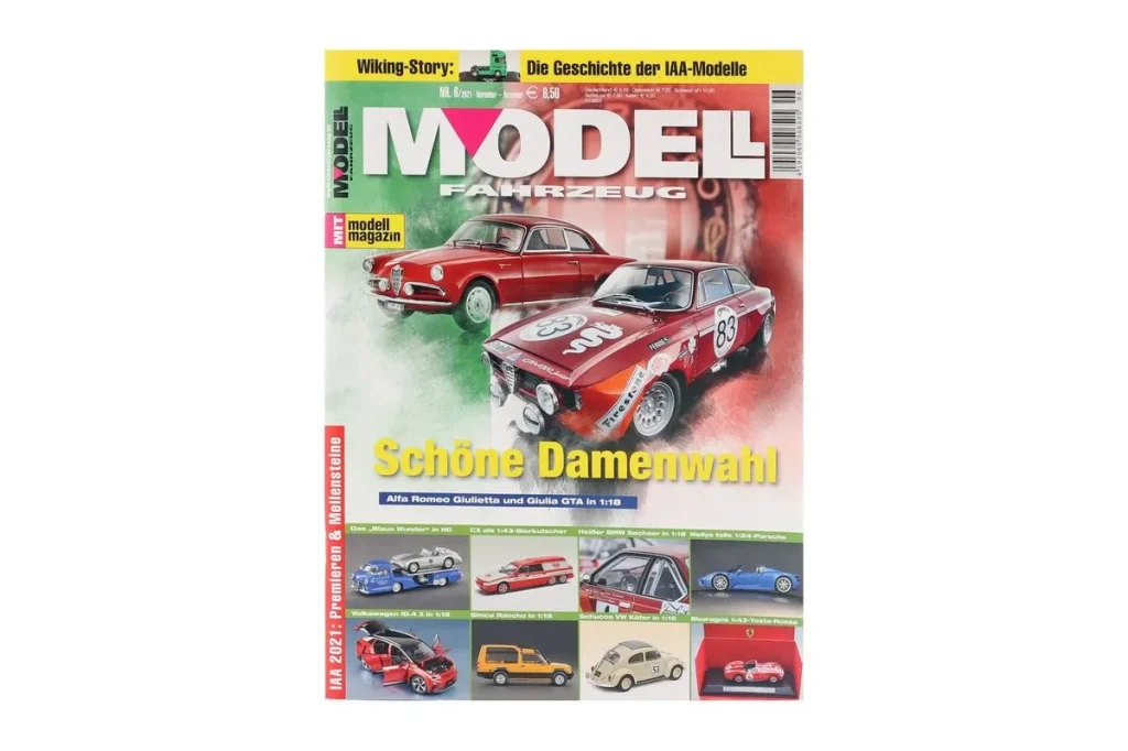 magazine MODELLFAHRZEUG Ausgabe November / Dezember – Nr. 6 / 2021