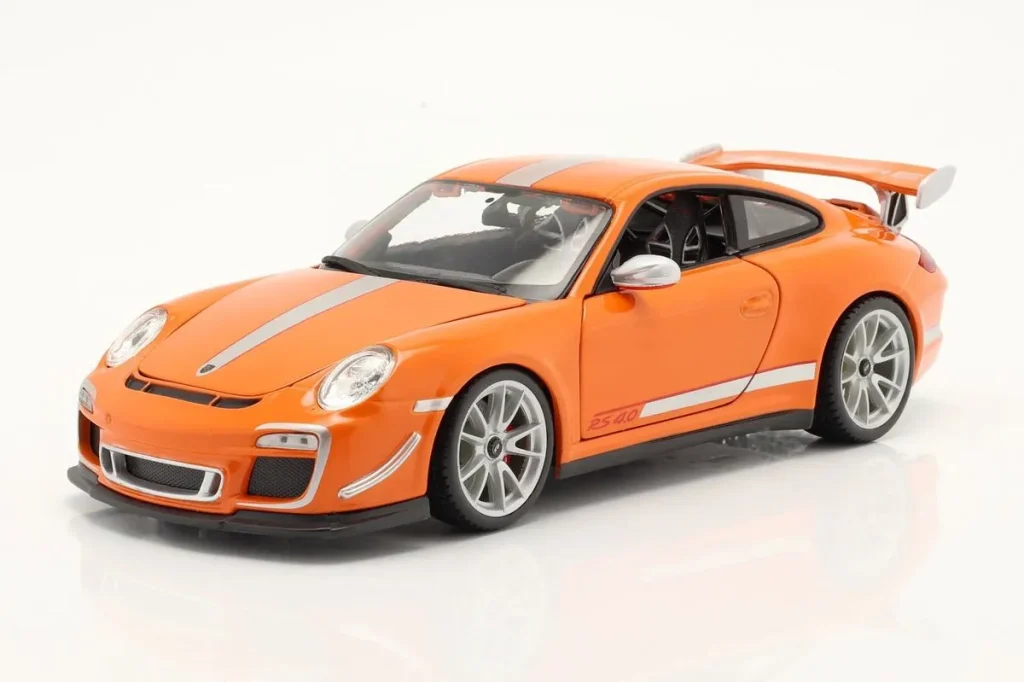 车型 1:18 Porsche 911 (997) GT3 RS 4.0 年 2012 橙色 Bburago