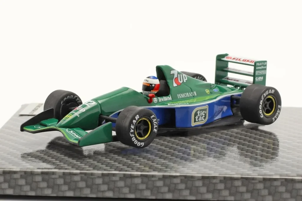 车型 1:43 Jordan 191 #32 Michael Schumacher 1st GP Race Belgien GP 一级方程式年 1991 Ixo