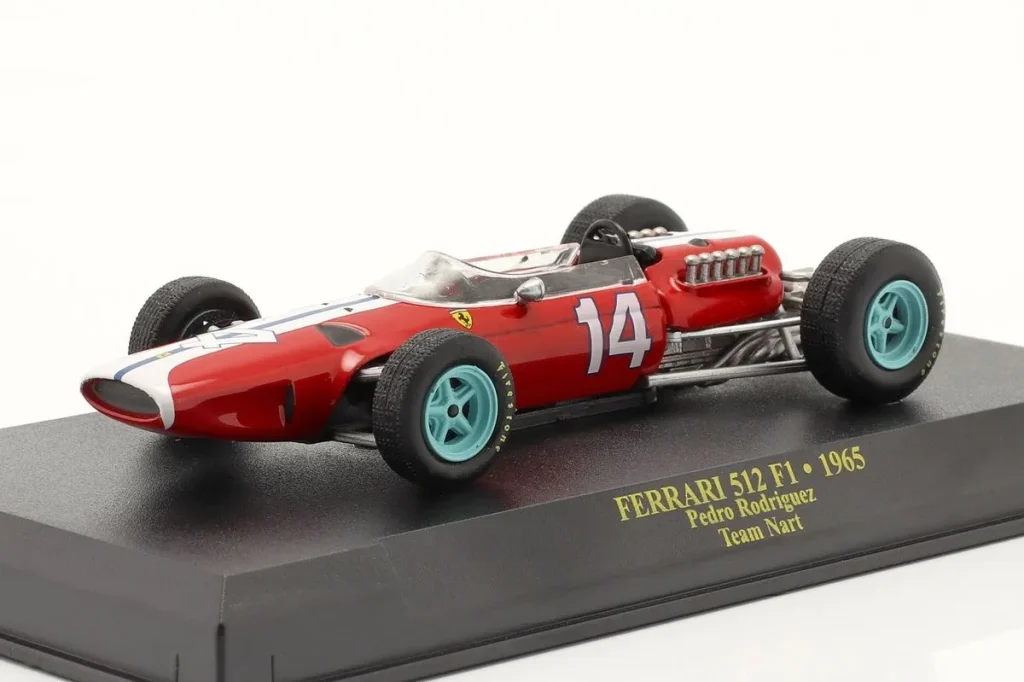 车型 1:43 Ferrari 1512 #14 Pedro Rodríguez 一级方程式年 1965 Altaya