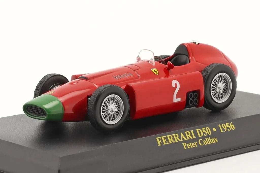 车型 1:43 Ferrari D50 #2 Peter Collins 一级方程式年 1956 Altaya