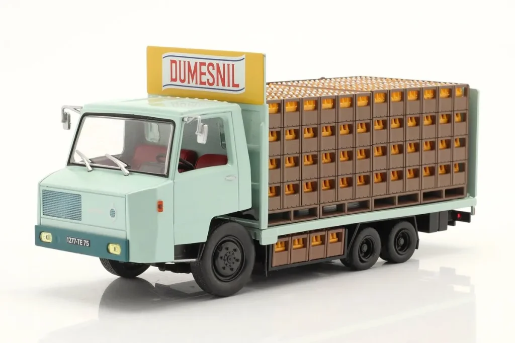 โมเดลรถ 1:43 Berliet Tekel Getränketransporter ปี 1966 สีฟ้าอ่อน Hachette