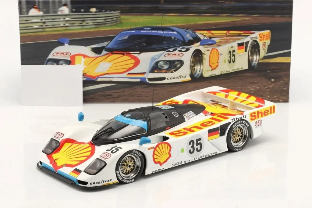 车型 1:18 Dauer Porsche 962 #35 Hans Joachim Stuck, Danny Sullivan, Thierry Boutsen 24 小时勒芒年 1994 WERK83
