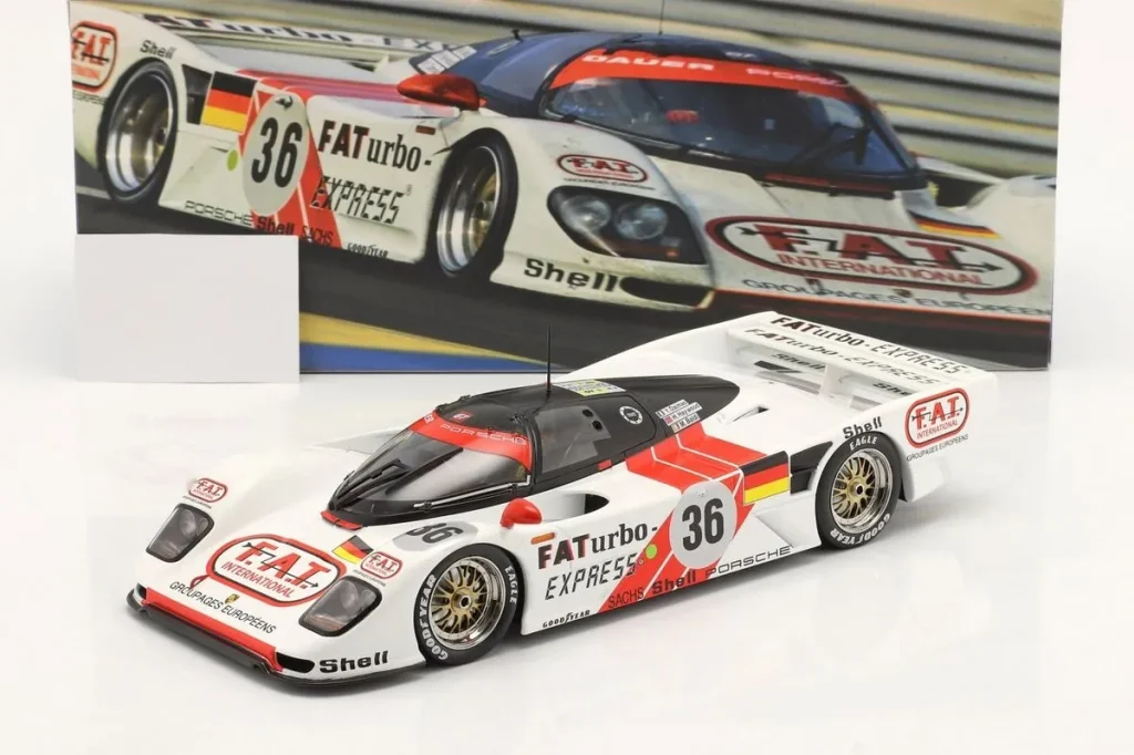 车型 1:18 Dauer Porsche 962 #36 Yannick Dalmas, Hurley Haywood, Mauro Baldi 24 小时勒芒年 1994 WERK83