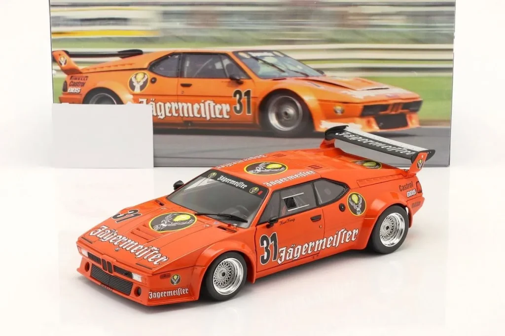 车型 1:18 BMW M1 Procar #31 “Jägermeister” Kurt König DRT Nürburgring 年 1982 WERK83