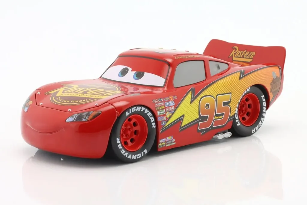 Model 1:24 Lightning McQueen #95 Disney Film “Cars” red Jadatoys