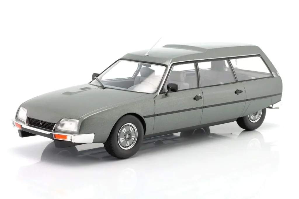 โมเดลรถ 1:18 Citroen CX Break ปี 1976 สีเทาเมทัลลิก ModelCarGroup