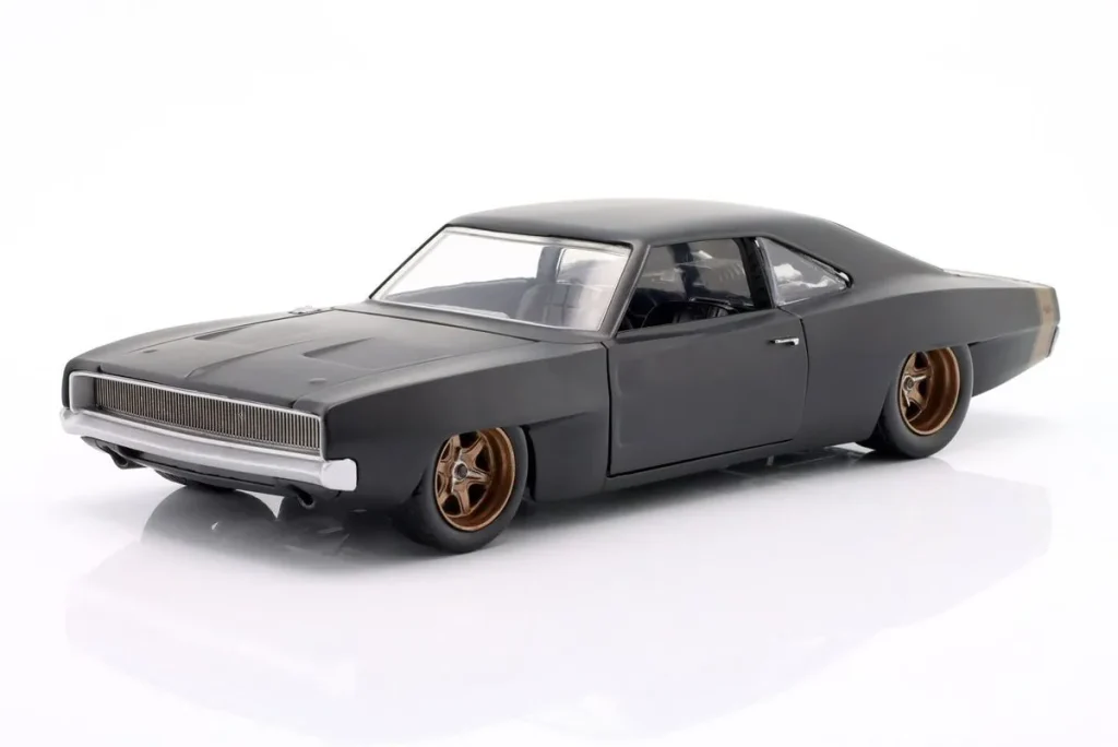 车型 1:24 Dodge Charger Widebody Film “Fast & Furious 9” (“F9”) (2021) 年 1968 哑光黑 Jadatoys