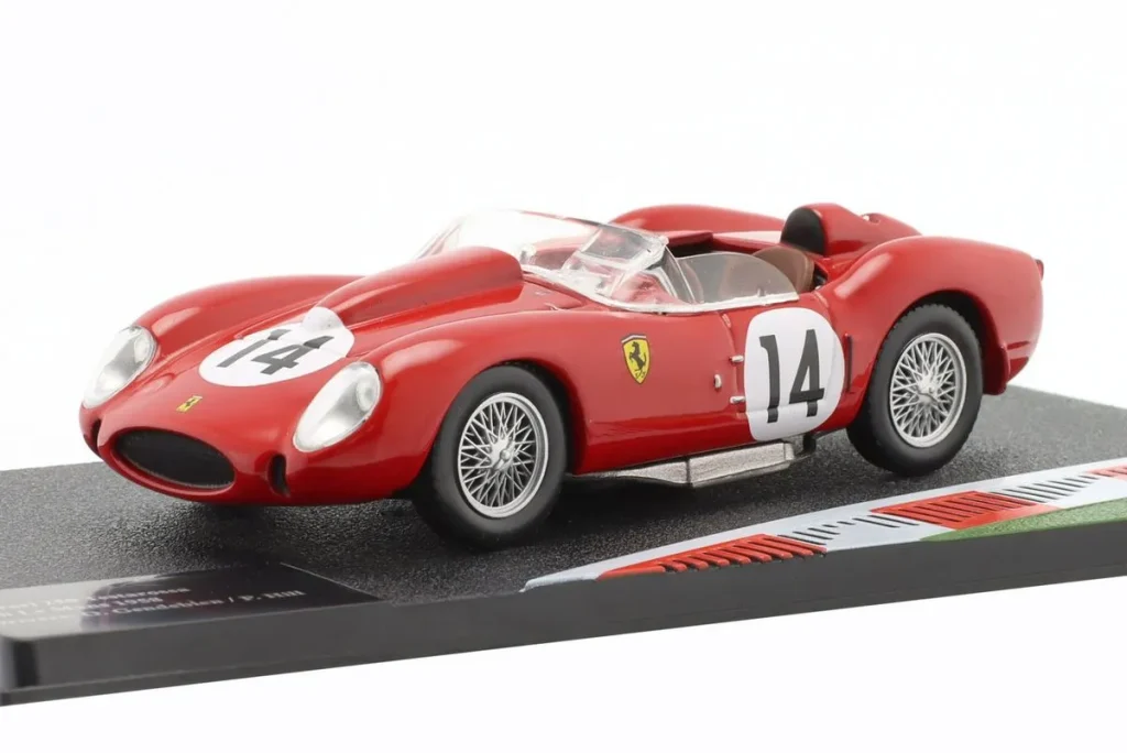 车型 1:43 Ferrari 250 TR #14 Olivier Gendebien, Phil Hill 冠军 24h LeMans 年 1958 Altaya