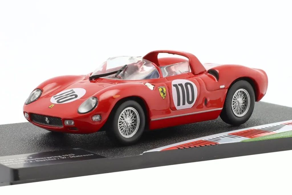 车型 1:43 Ferrari 250 P #110 John Surtees, Willy Mairesse 冠军 1000km Nürburgring 年 1963 Altaya
