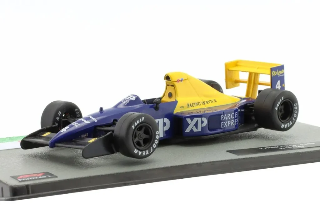 Model 1:43 Tyrrell 018 #4 Jean Alesi Formula One year 1989 Altaya