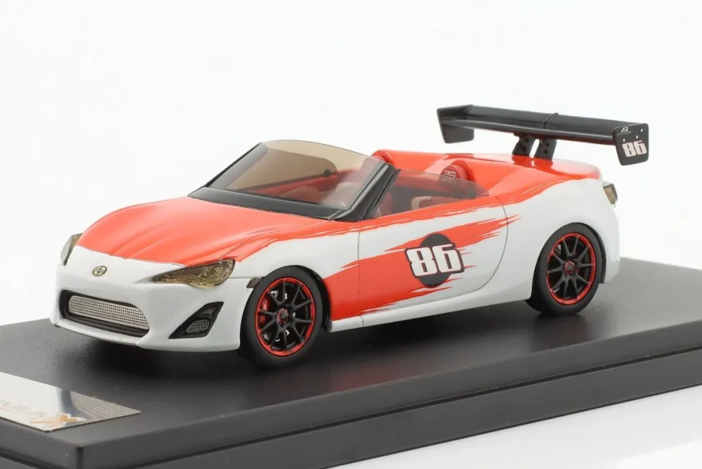 车型 1:43 Scion FR-S Speedster “Cartel Customs Concept” #86 年 2012 白色 / 红色 Premium X