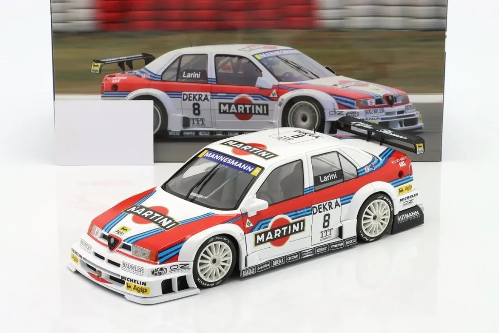 Model 1:18 Alfa Romeo 155 V6 TI #8 Nicola Larini DTM / ITC year 1995 WERK83
