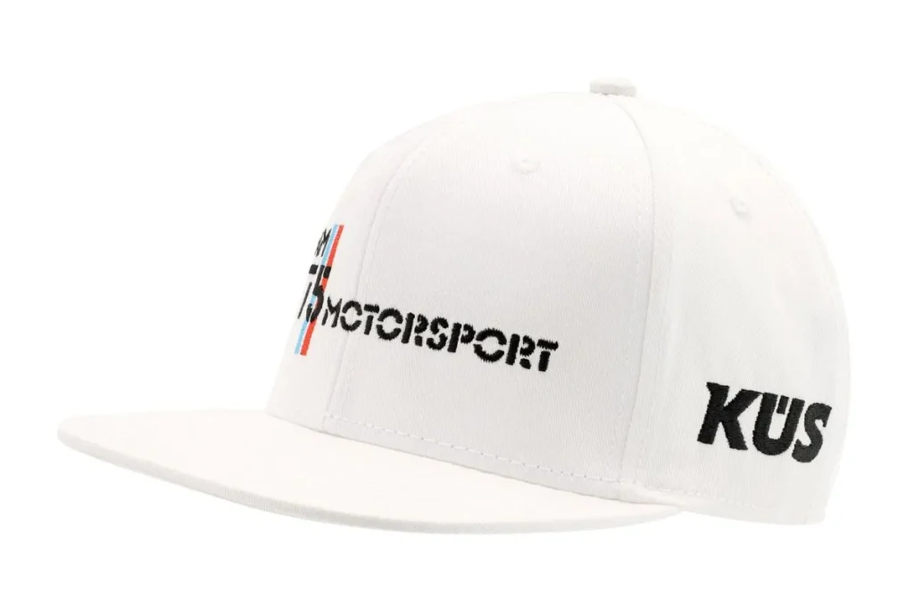 หมวกแก๊ป Flat Brim Team75 DTM 2022 สีขาว