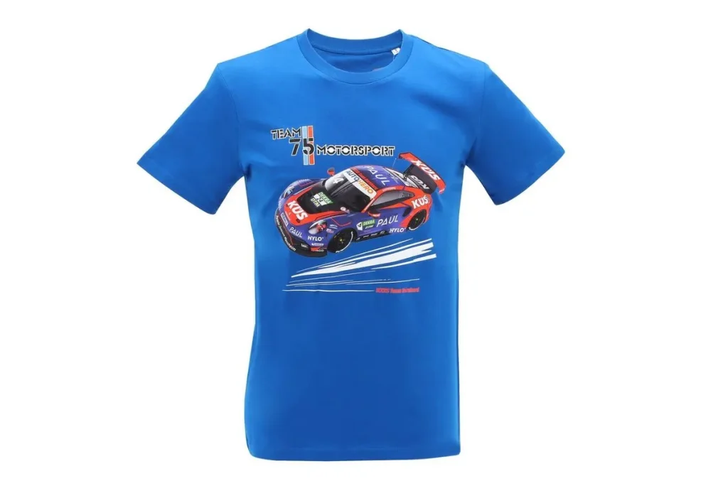 เสื้อยืด เด็ก Racing Team75 Motorsport DTM 2022 สีน้ำเงิน T75-22-9100 (76764)