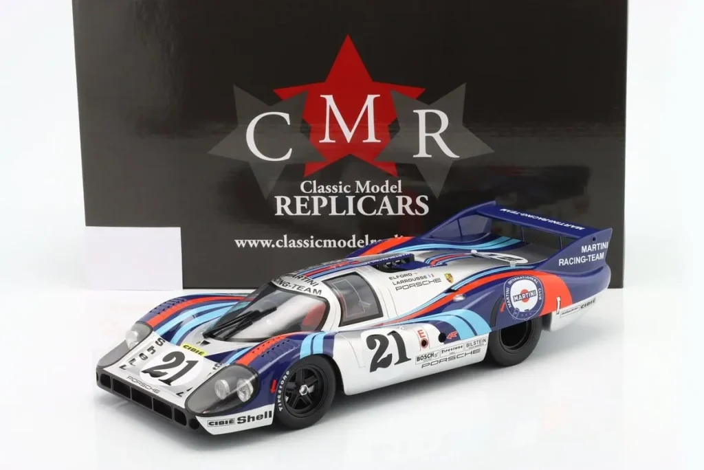 车型 1:12 Porsche 917 LH #21 Gérard Larrousse, Vic Elford 24 小时勒芒年 1971 CMR CMR12013