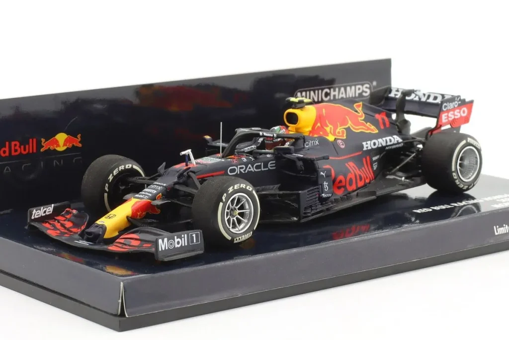 Model 1:43 Red Bull Racing RB16B #11 Sergio Perez Formula One year 2021 Minichamps