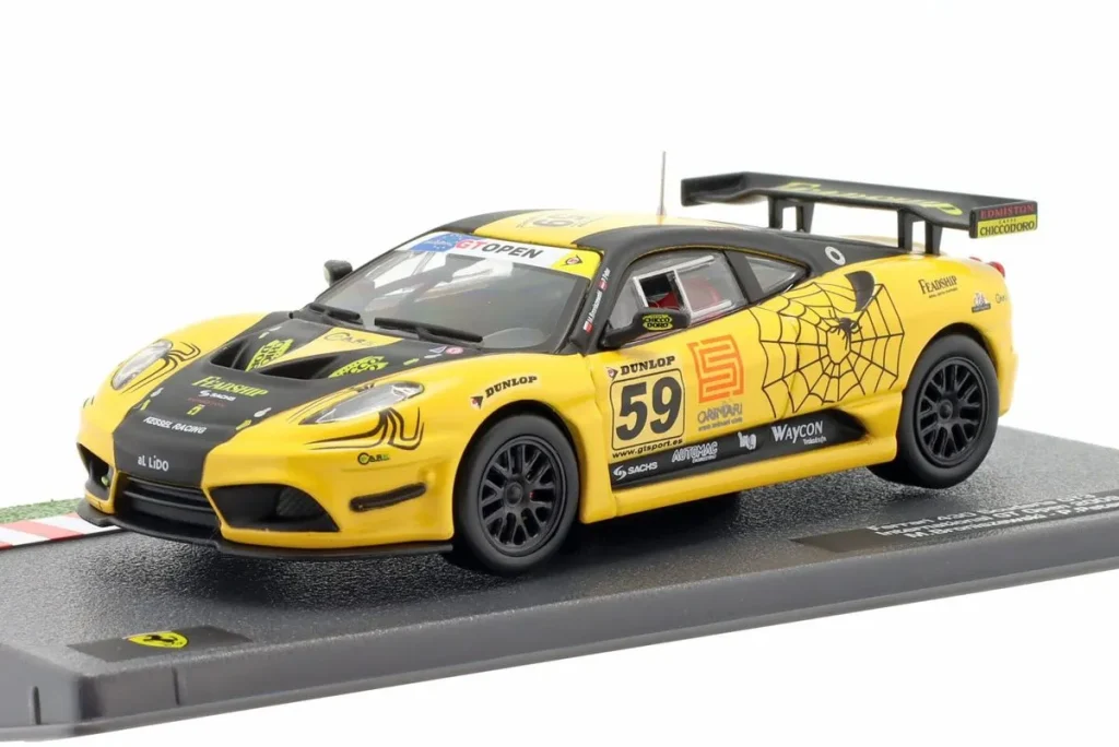 车型 1:43 Ferrari 430 Scuderia GT3 #59 Philipp Peter, Michał Broniszewski International GT Open 年 2009 Altaya
