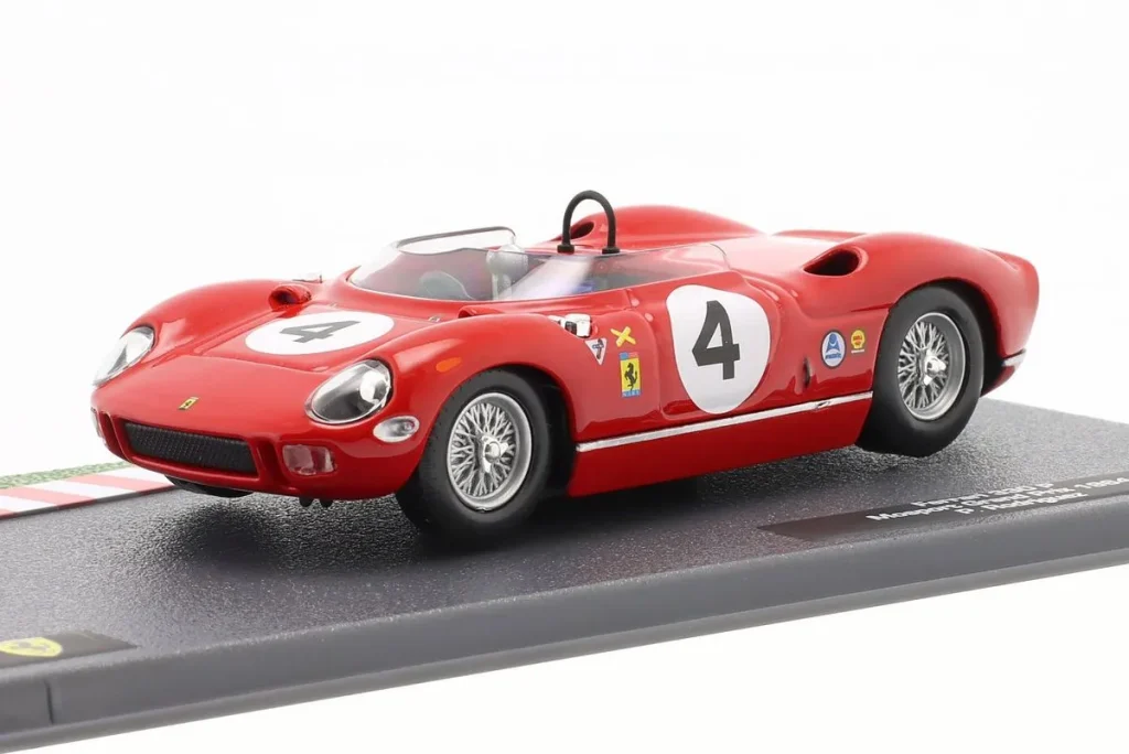 车型 1:43 Ferrari 330 P #4 Pedro Rodriguez 冠军 Mosport Grand Prix 年 1964 Altaya