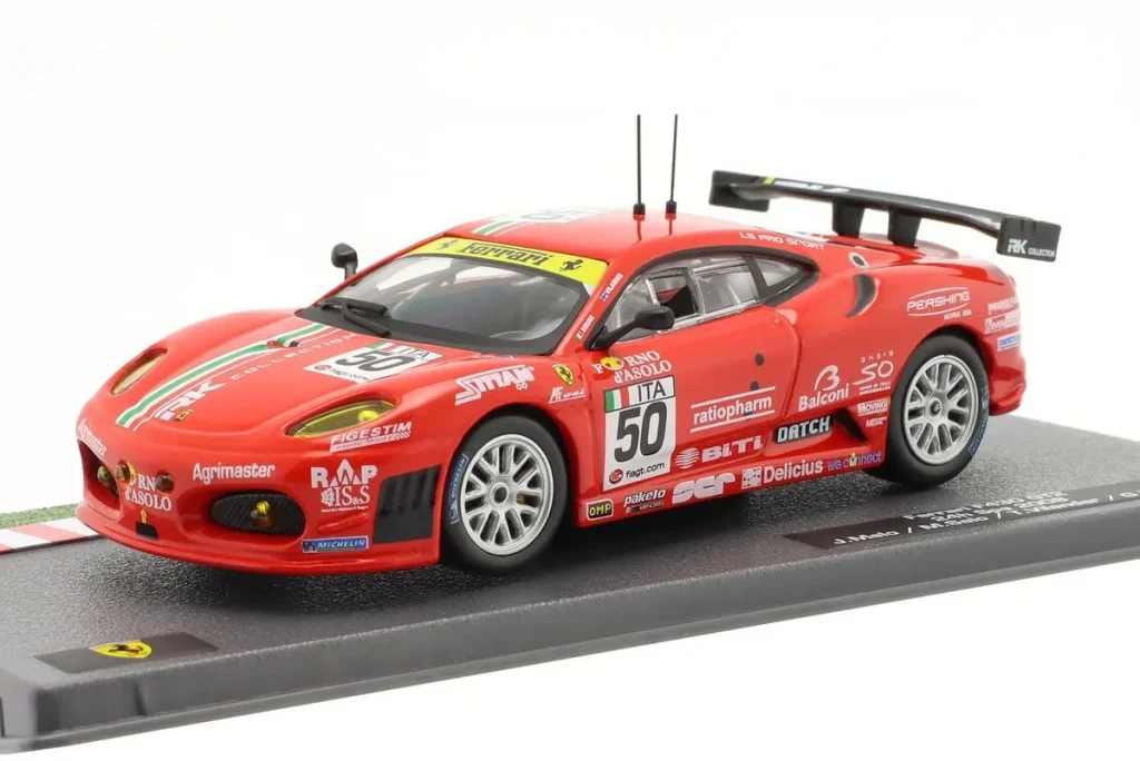 车型 1:43 Ferrari F430 GT2 #50 Jaime Melo, Toni Vilander, Gianmaria Bruni, Mika Salo 排名 7 24h Spa 年 2008 Altaya