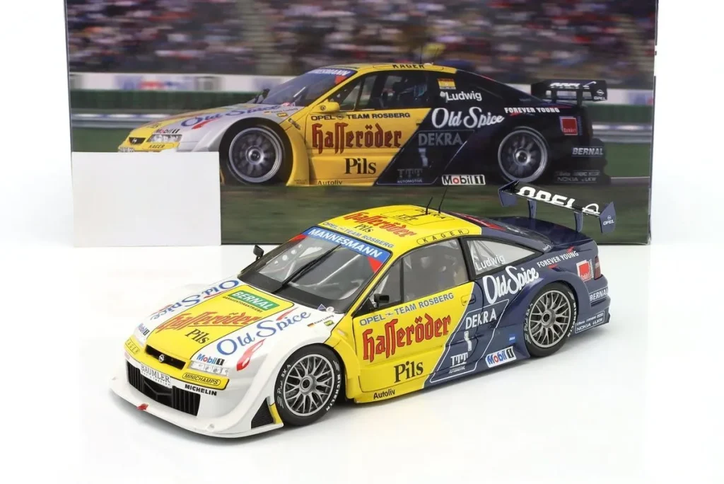 โมเดลรถ 1:18 Opel Calibra V6 4×4 #1 Klaus Ludwig ผู้ชนะ การแข่งขัน 1 & 2 Hockenheim DTM / ITC ปี 1995 WERK83