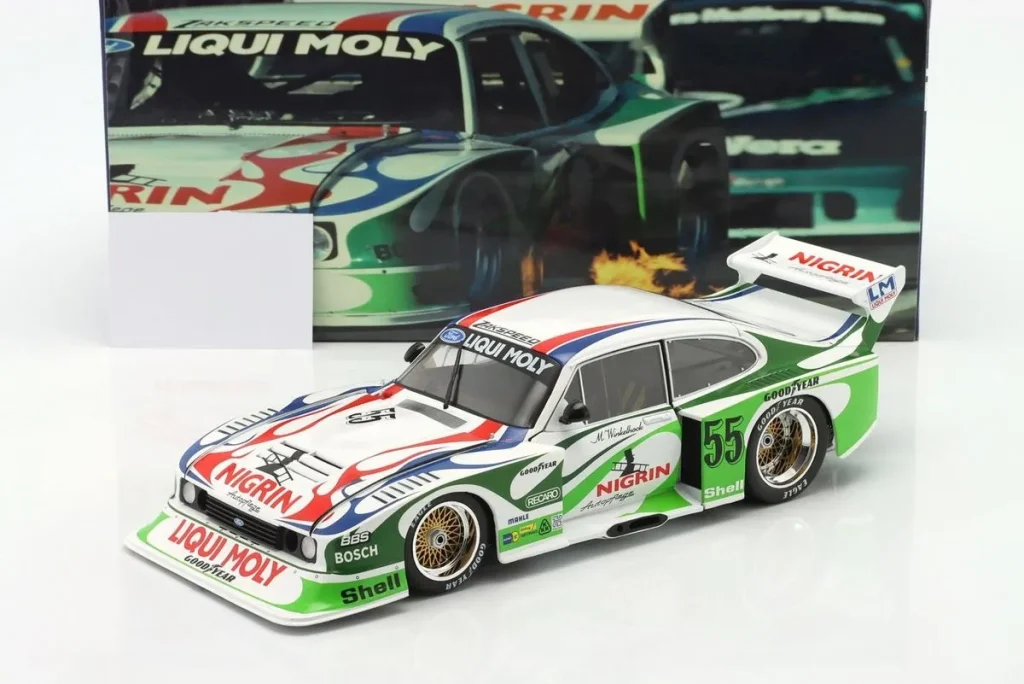 车型 1:18 Ford Capri Turbo Gr. 5 “Nigrin” #55 Manfred Winkelhock DRM 年 1981 WERK83