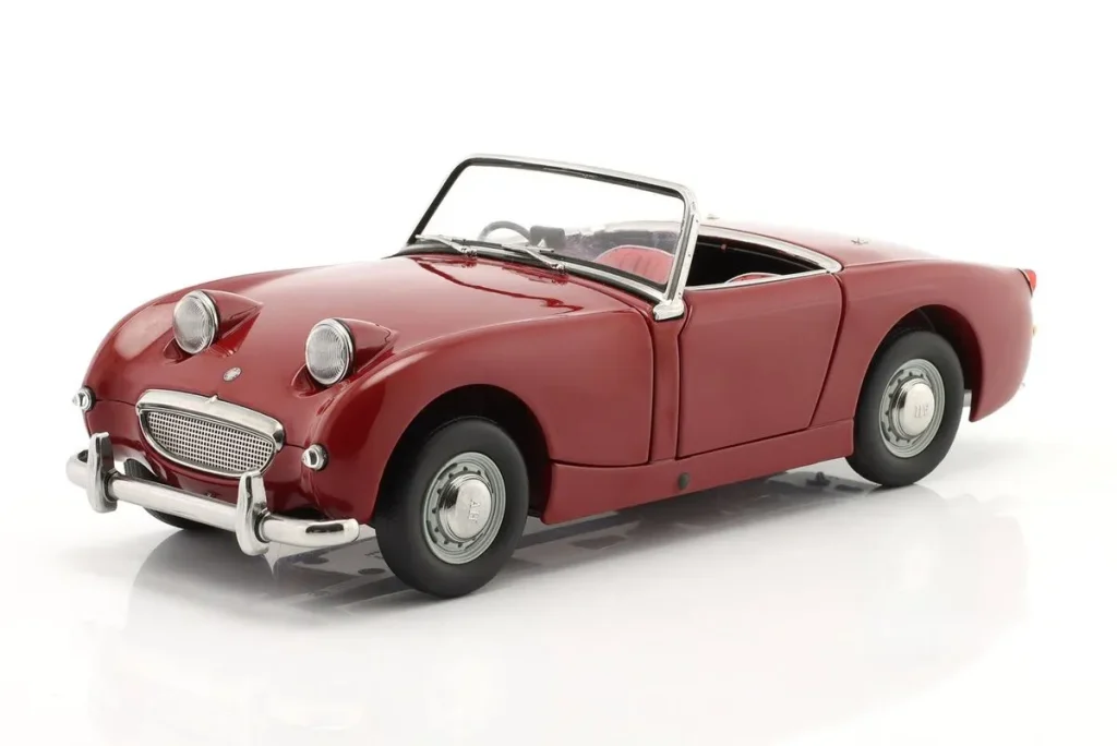 车型 1:18 Austin Healey Sprite Spider RHD 年 1958 颜色 cherry 红色 Kyosho