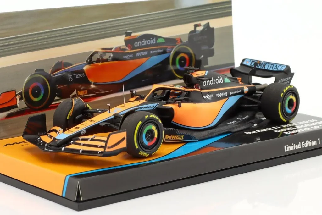 车型 1:43 McLaren MCL36 #3 Daniel Ricciardo 一级方程式年 2022 Minichamps