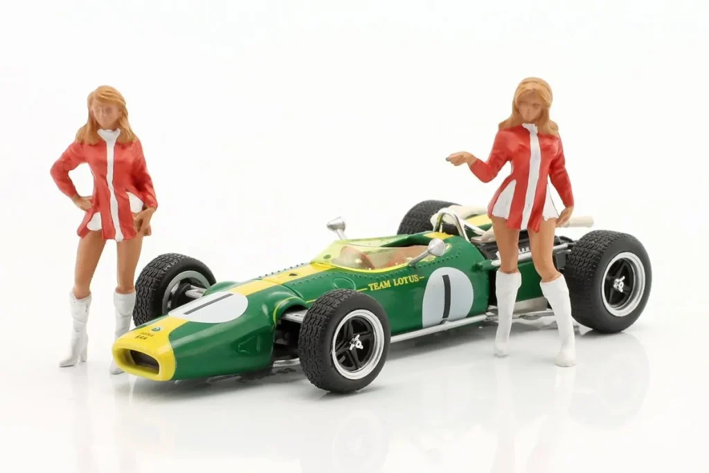 figure 1:43 Race Day Figuren-Set #6 American Diorama