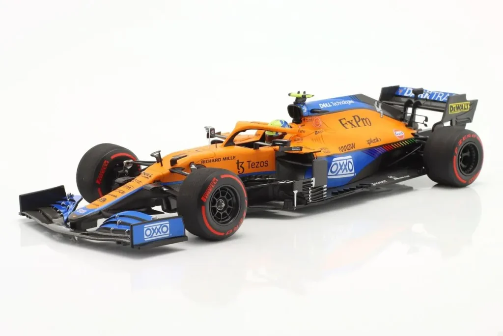 车型 1:18 McLaren MCL35M #4 Lando Norris 一级方程式年 2021 Minichamps 530213404